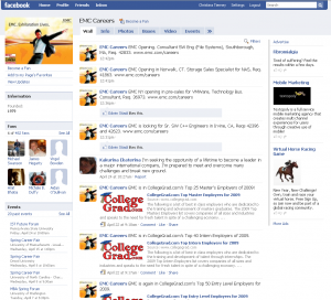 emc-facebook-page EMC's Facebook Presence